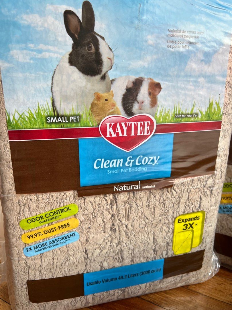 Kaytee Clean Cozy bedding natural 49.2L for hamsters small