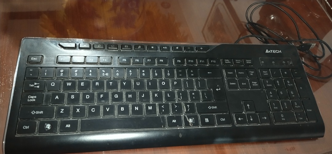 Keyboard A4 Tech KD 800L Keyboard, Computers & Tech, Parts ...