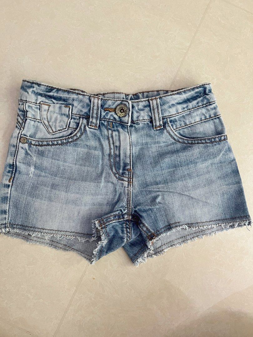 Kids I love next denim Jean shorts boy girl