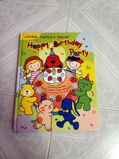 K's Kids Happy Birthday Party 可書寫硬皮學習書