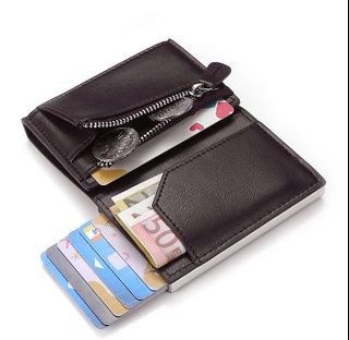 Daisy Rose Luxury Passport Holder Cover Case | PU Vegan Leather RFID Travel  Organizer Card Holder - Brown