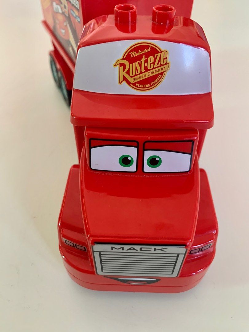 Duplo mcqueen truck deals