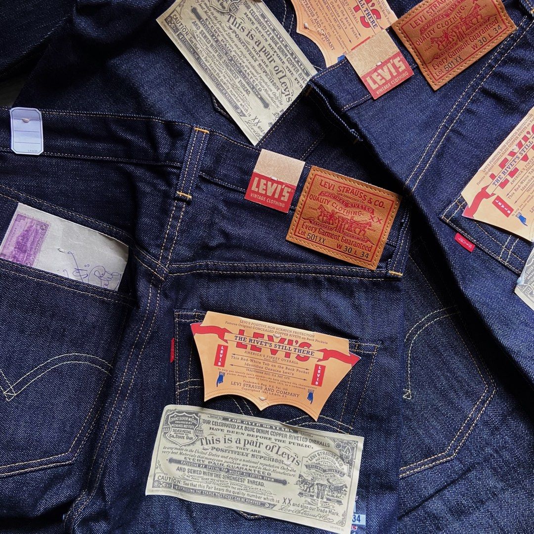 Levis Vintage Clothing LVC 47501 (4420) Made in USA, 男裝, 褲