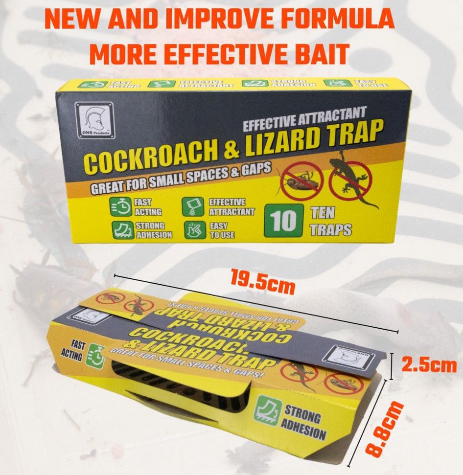 Lizard and Cockroach Trap Repellant Pest Control TikTok Viral