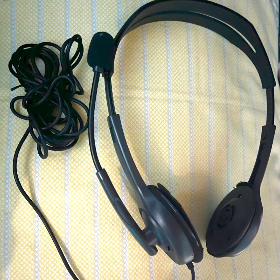 Logitech H111 Headset Headset Murah Black Elektronik Audio