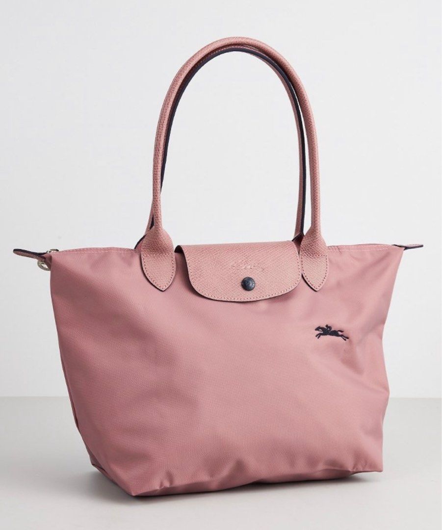 Longchamp le pliage club slh antique pink 28 26.5 15.5cm