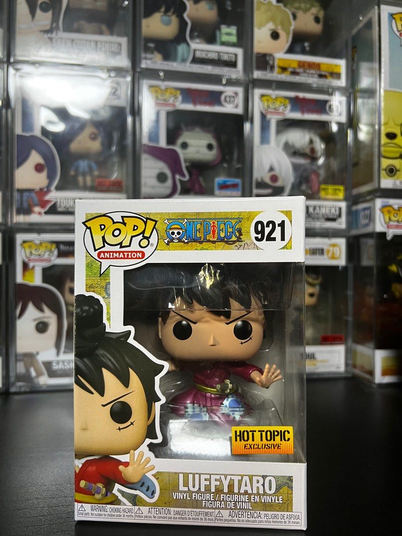 Funko Pop! One Piece Luffytaro 921 Metallic Luffy Kimono Hot Topic