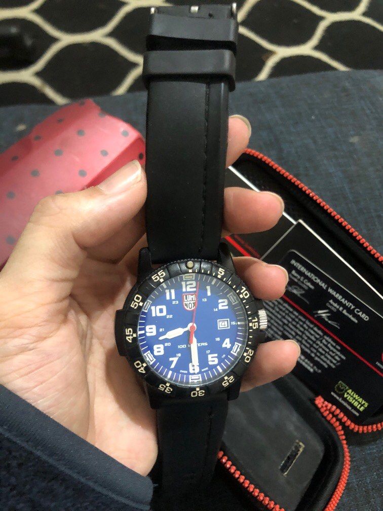 Luminox sea shop turtle blue