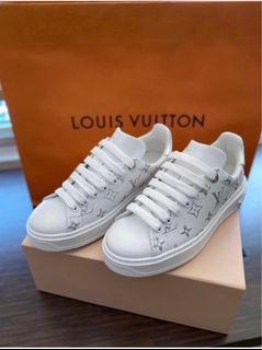 Louis Vuitton Monogram Escale Canvas Time Out Sneakers Size 6/36.5