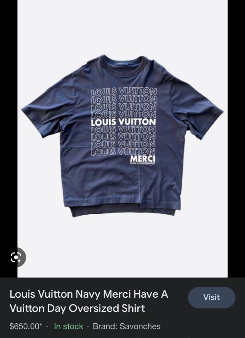 Louis Vuitton White Floating Men T-Shirt – Savonches