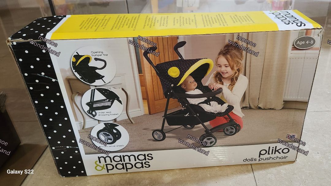 Mamas and Papas Pliko Dolls Pushchair No Instructions