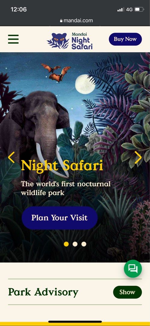 mandai night safari tickets