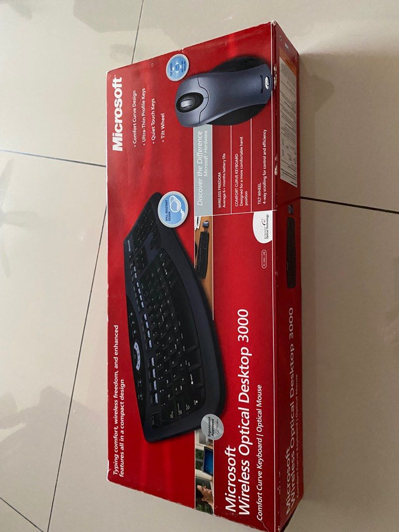 Microsoft keyboard & mouse, Computers & Tech, Parts & Accessories