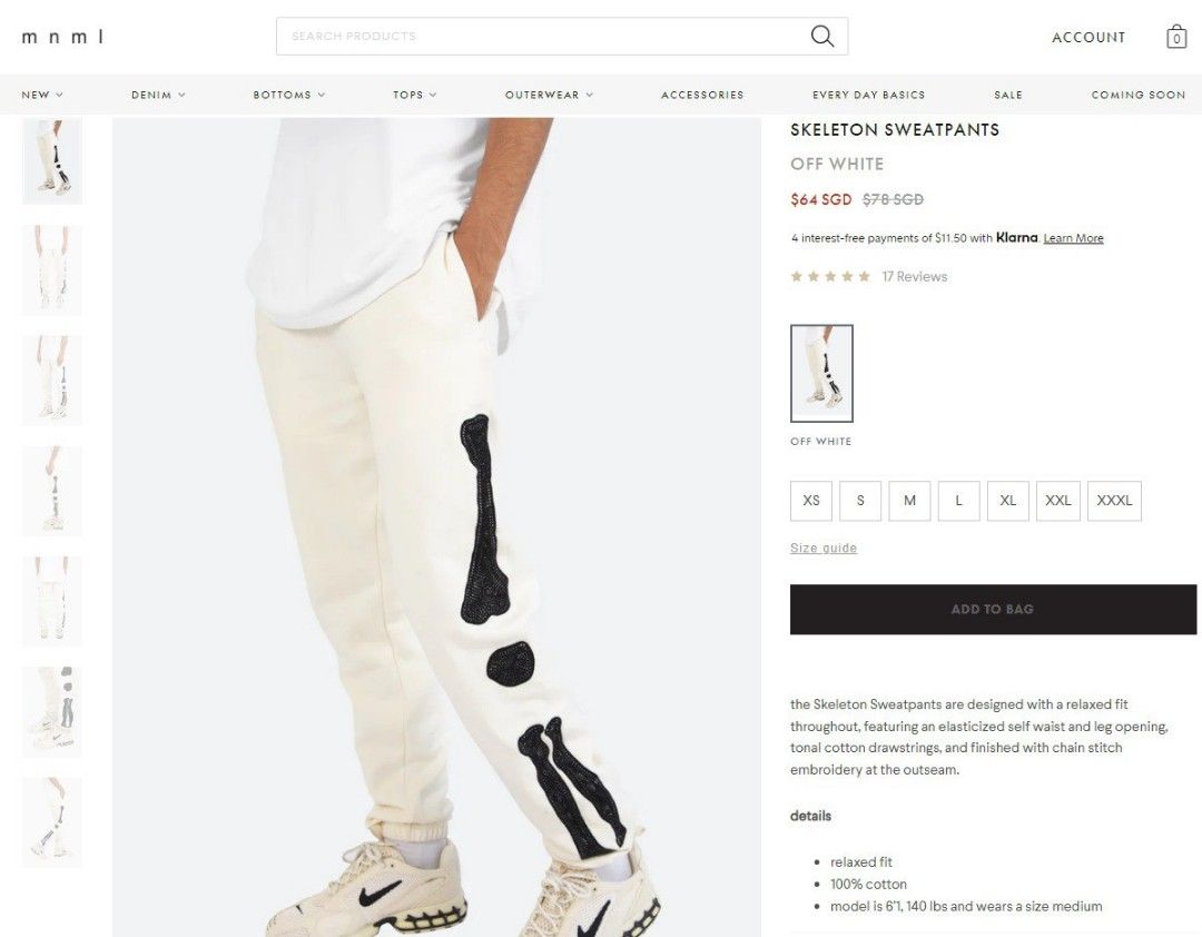 Mnml sweatpants review discount