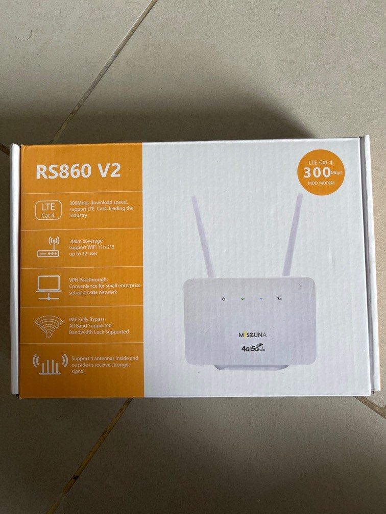 Modem 4G LTE Router Unlimited Hotspot Wifi, Computers & Tech, Parts ...