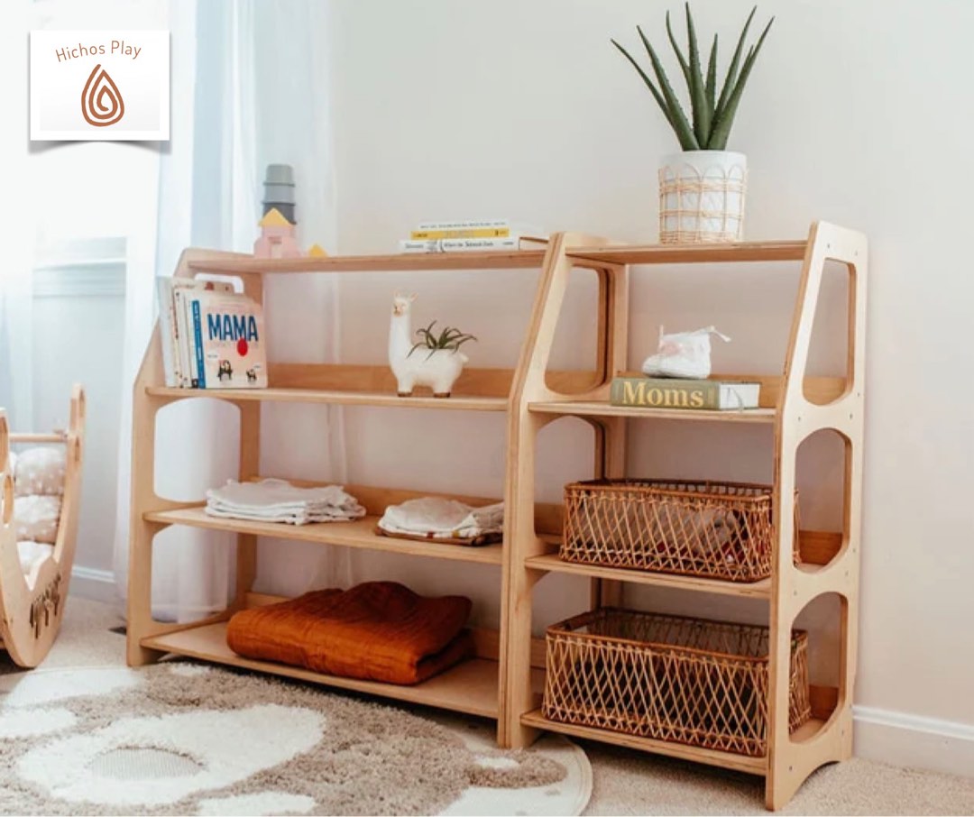 Montessori Low Shelf, Furniture & Home Living, Furniture, Shelves