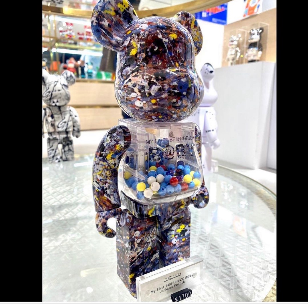 My First Be@rbrick B@by Jackson Pollock 100% & 400%, Hobbies 