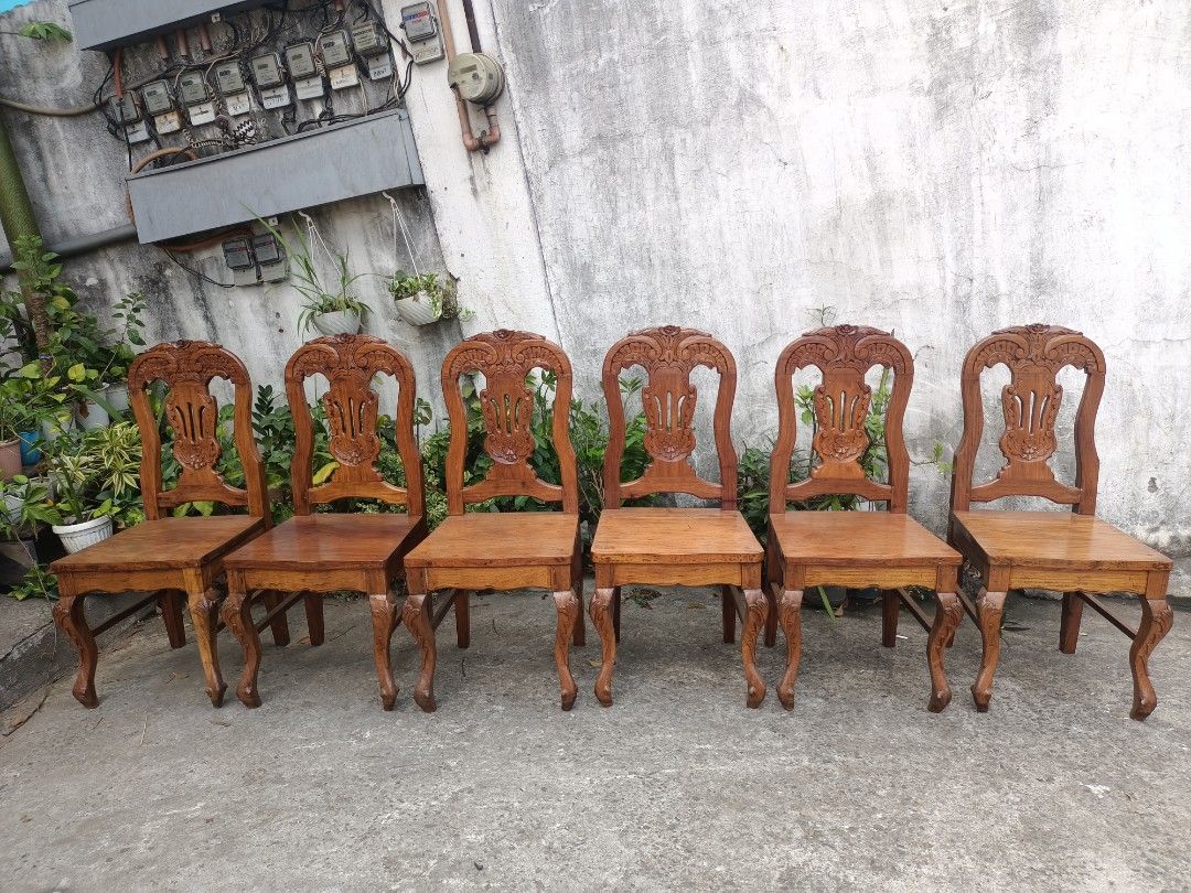 Narra Dining Chairs, Furniture & Home Living, Furniture, Chairs on