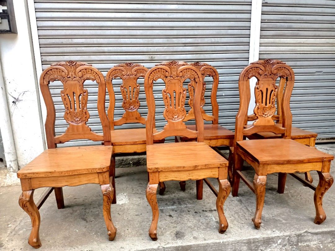 Narra Dining Chairs, Furniture & Home Living, Furniture, Chairs on