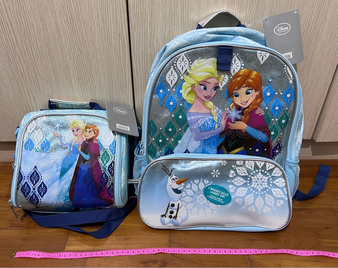 NEW Disney Frozen school backpack and lunch bag