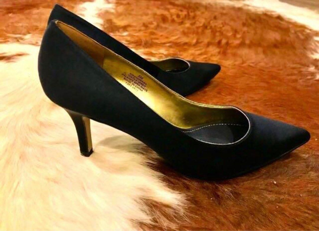Nine west 2025 black patent shoes