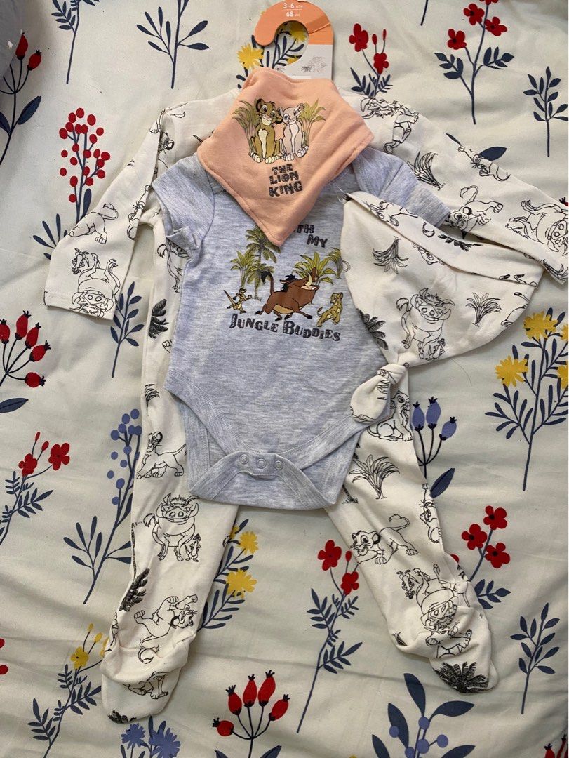 New Primark Disney Baby Lion King size 3 6months