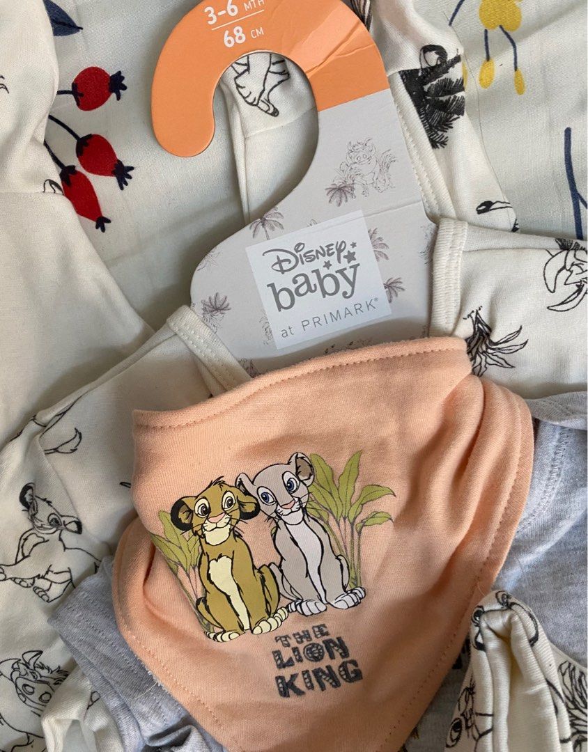 New Primark Disney Baby Lion King size 3 6months