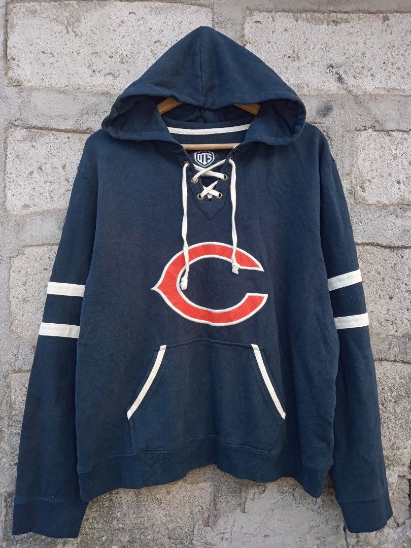 Nfl men's ots grant online lace up pullover hoodie