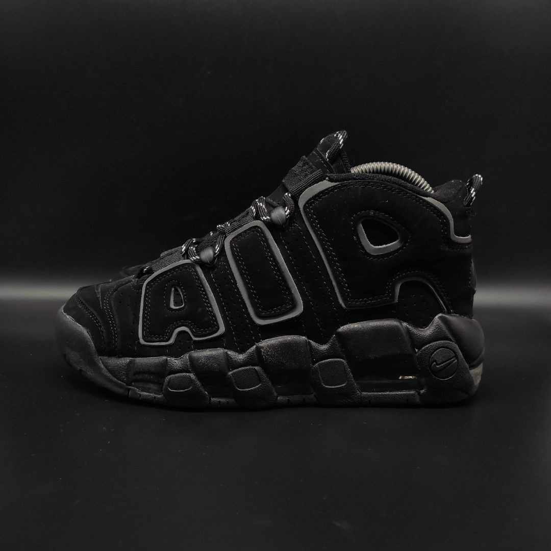 Uptempo 96 top black reflective