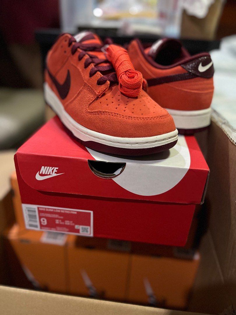 dunk low retro orange