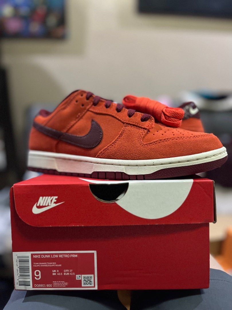 dunk low retro orange