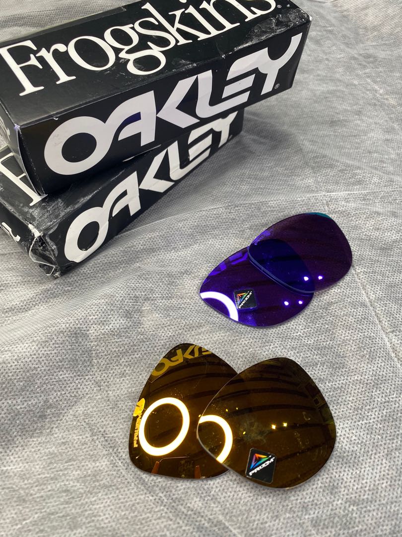 Oakley Frogskin lenses, Men's Fashion, Watches & Accessories