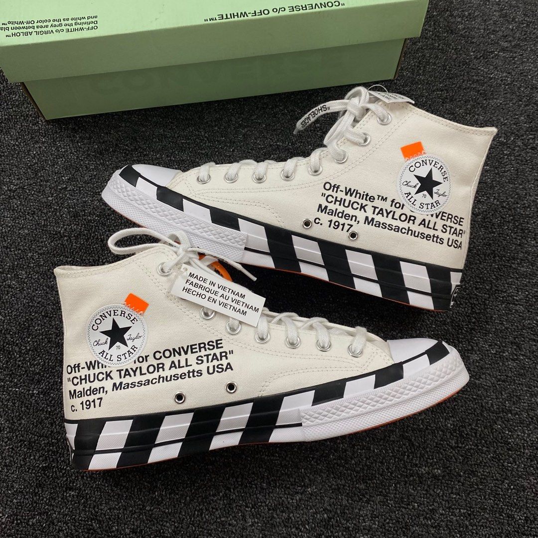 Converse off white on sale made in vietnam