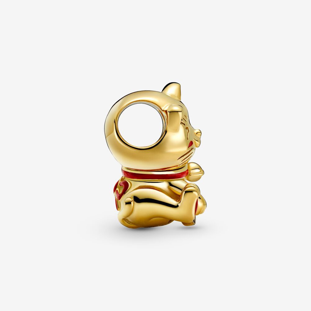 Pandora Authentic Fortune Cat Charm Women s Fashion Jewelry