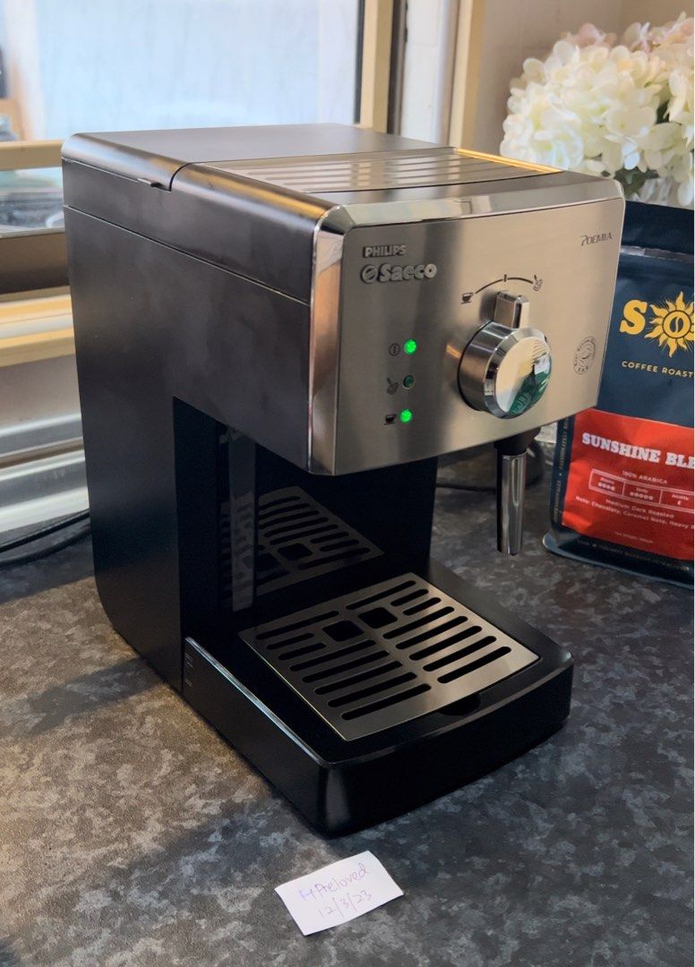 Philips Saeco Poemia Espresso coffee machine, TV & Home Appliances, Kitchen Appliances, Coffee