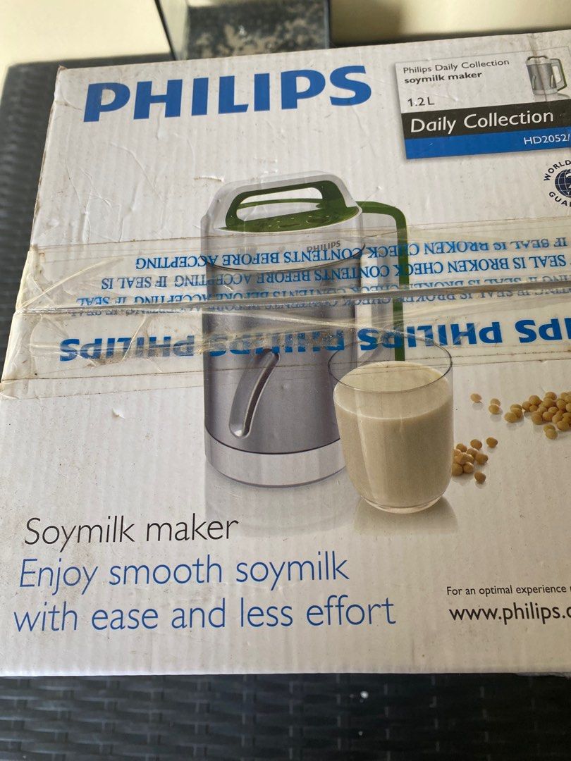 Philips Soy Milk Maker 1.2L, TV & Home Appliances, Kitchen Appliances