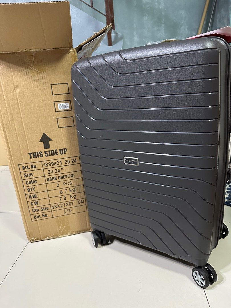 Pierre cardin 2025 luggage bag malaysia