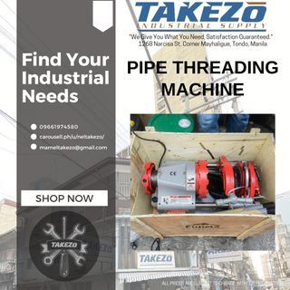 PIPE THREADING MACHINE
