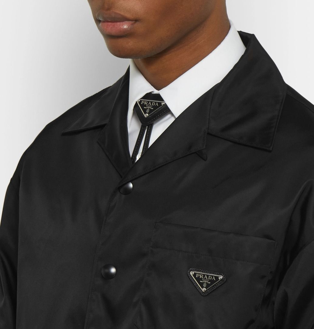 Prada new arrivals saffiano tie
