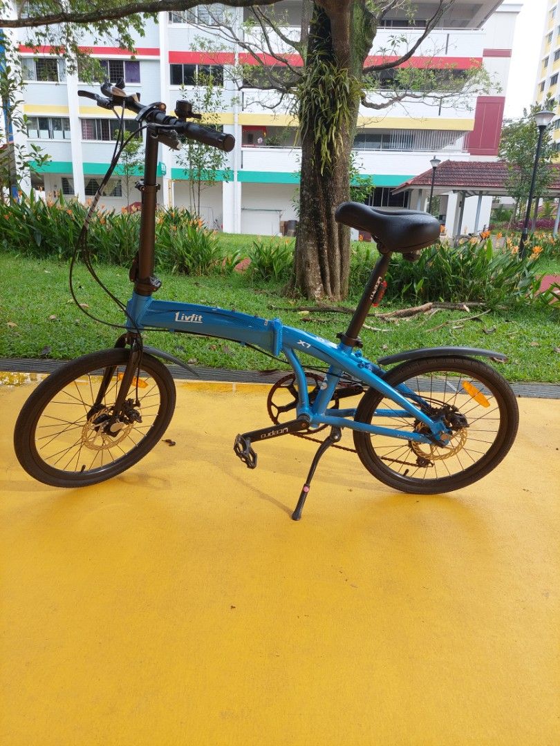 Preowned Foldable Bicycle Aluminium (Bought in 2022), Sports Equipment