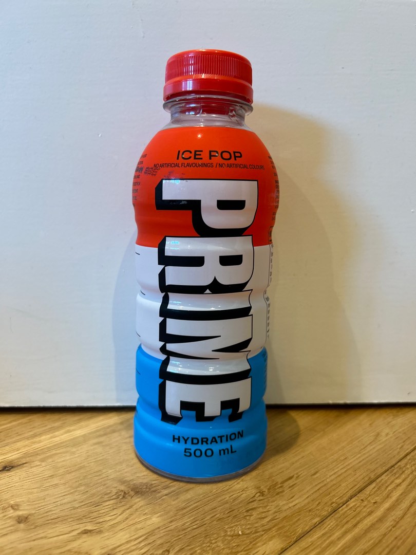Prime energy drink ice pop , 嘢食 & 嘢飲, 飲料 Carousell