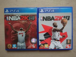 PS4 【NBA 2K18】【NBA2K14】