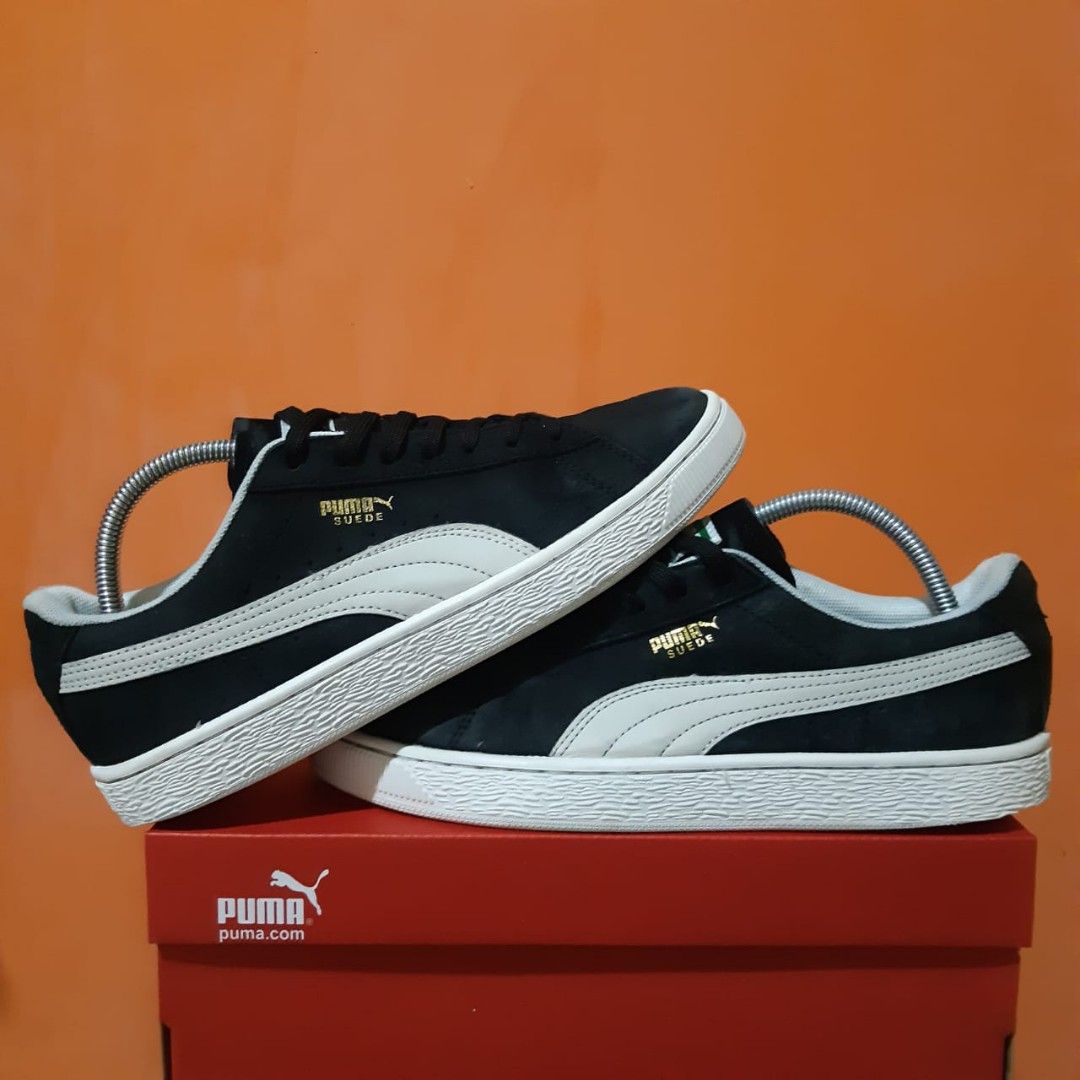 Puma suede hitam hotsell