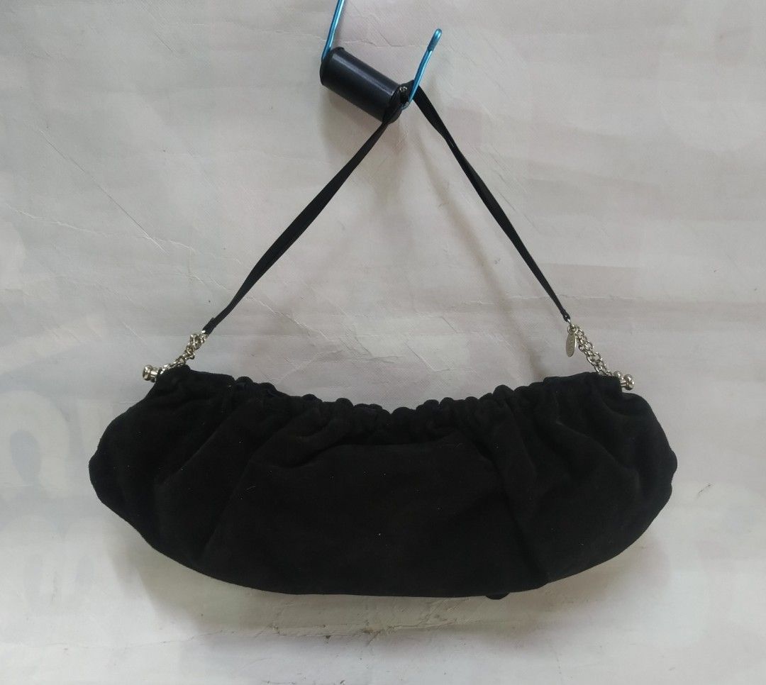 Rada Borse Italy Suede Leather Shoulder Bag, Women
