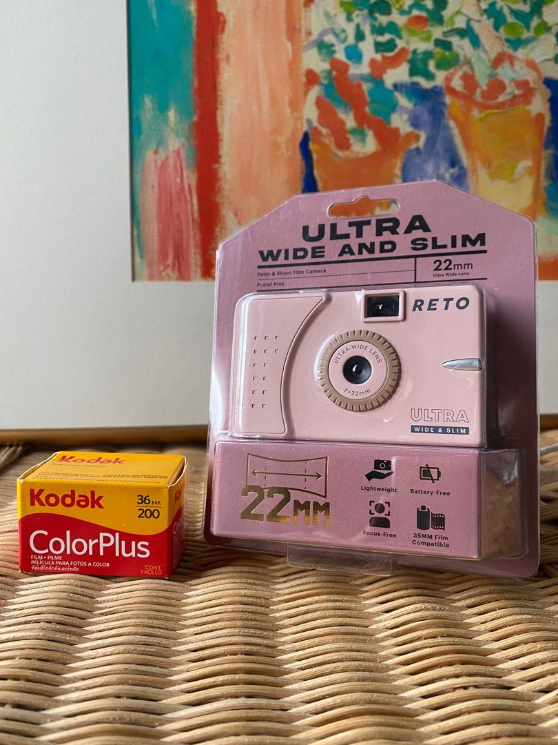 RETO Film Camera Ultra Wide & Slim, Photography, Cameras on Carousell