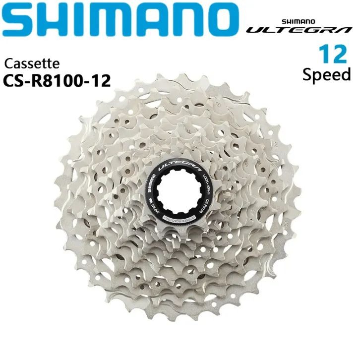 Cassette Shimano Ultegra CS-R8100 12 Vitesses 11-30T - Pour Vélo De Route, Occasion