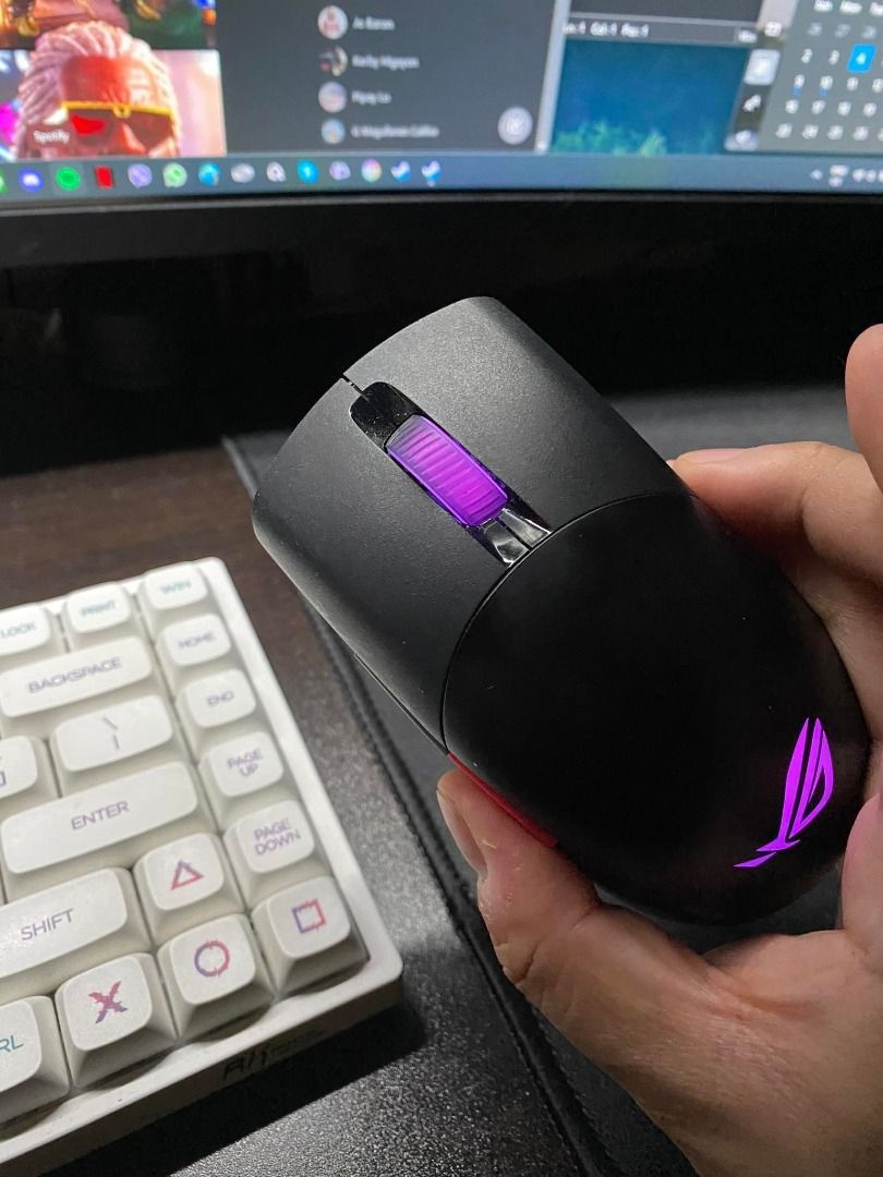 Rog Keris Wireless 2.4ghz Mouse, Computers & Tech, Desktops on Carousell