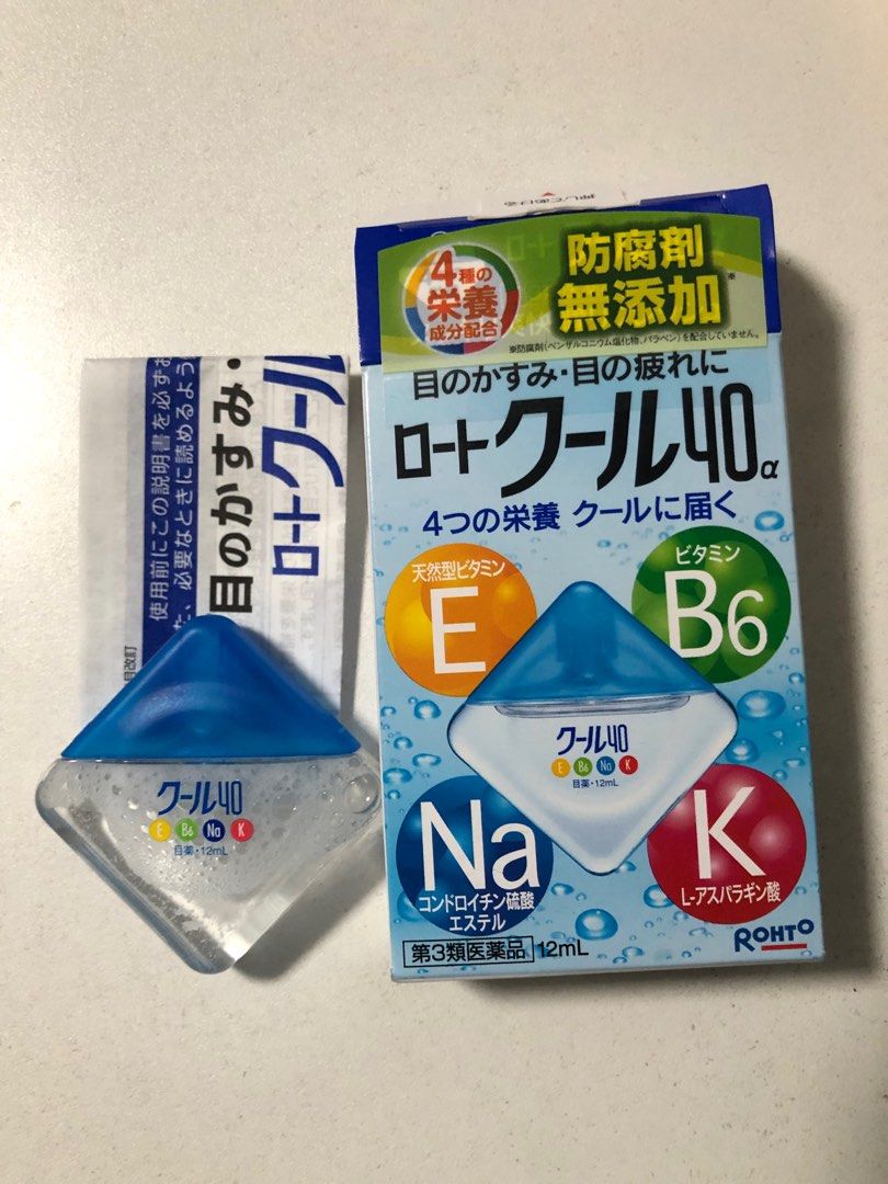 Rohto Eye Drops, Beauty &amp; Personal Care, Vision Care on Carousell