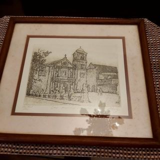 San Agustin Church Print