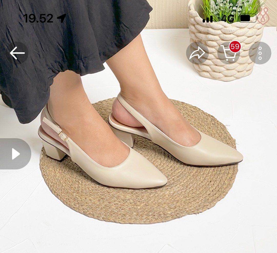 Sepatu heels 5 cm new arrivals